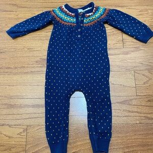 Hanna Anderson Sweater Romper